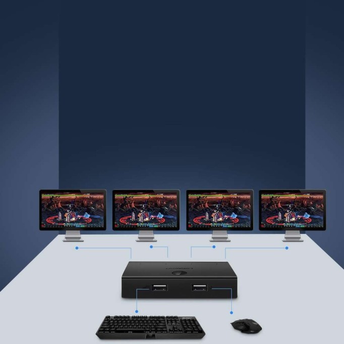 Ugreen 2 x 4 USB 2.0 KVM Switch