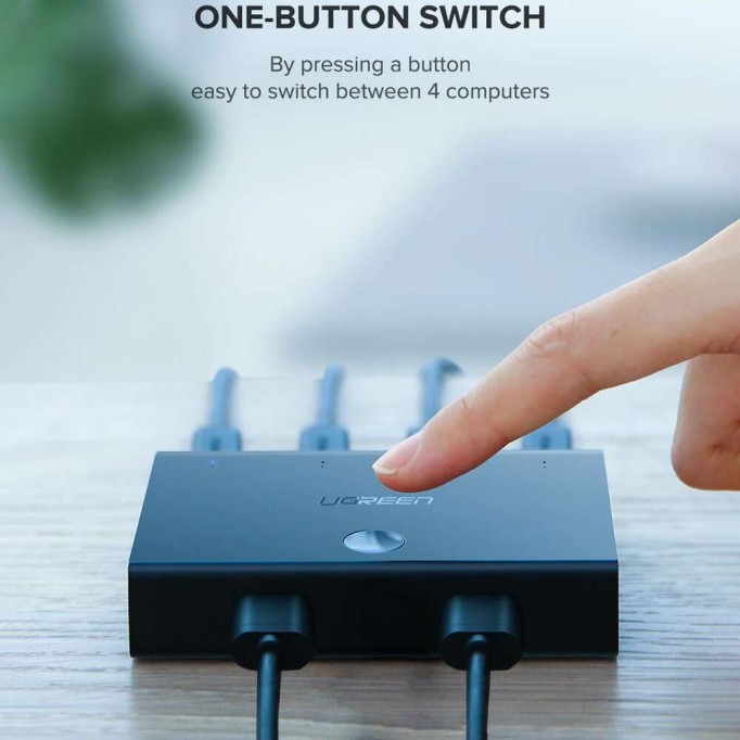 Ugreen 2 x 4 USB 2.0 KVM Switch