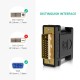 Ugreen 24+5 DVI to VGA Dönüştürücü