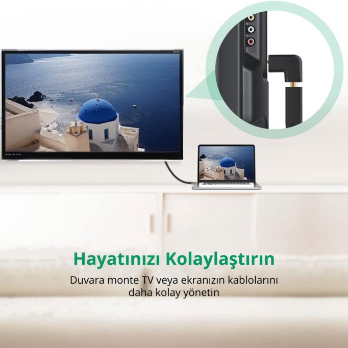 Ugreen 270° HDMI to HDMI Dönüştürücü