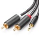 Ugreen 3.5mm Aux 2 RCA Ses Kablosu 2 Metre satın al