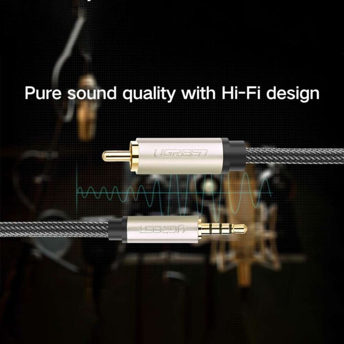 Ugreen 3.5mm Aux to RCA Koaksiyel Ses Kablosu