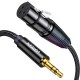 Ugreen 3.5mm to XLR Mikrofon Ses Kablosu Örgülü 2 Metre