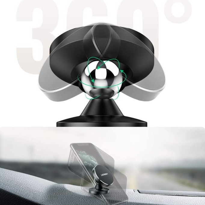 UGREEN 360° Araç İçi Manyetik Telefon Tutucu