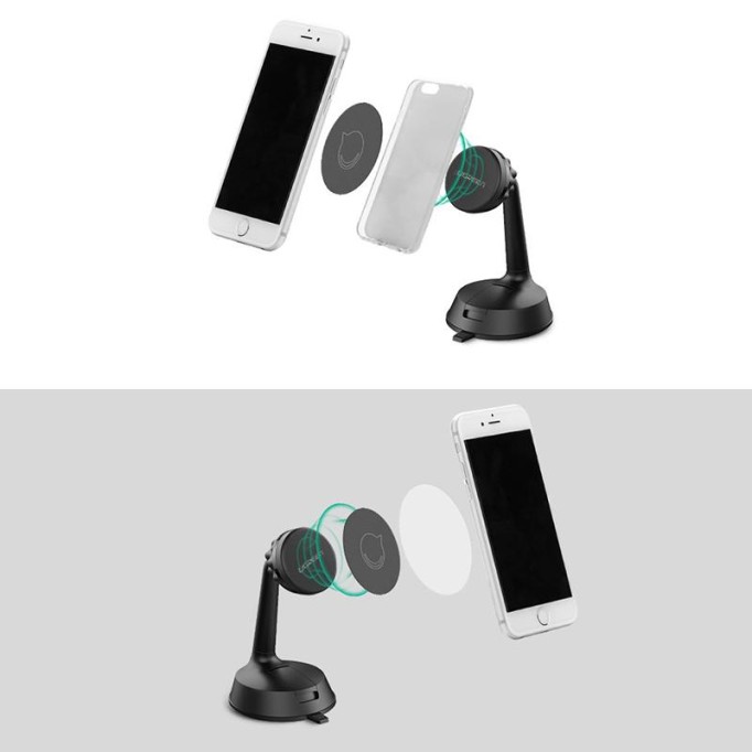 UGREEN 360° Araç İçi Vantuzlu Manyetik Telefon Tutucu