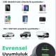 Ugreen 36W QC 3.0 2 Portlu Araç Çakmaklık Hızlı Şarj Adaptörü