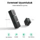 Ugreen 4 + 2 Kanallı Silikon Kablo Düzenleyici Organizer