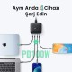 Ugreen 4 Portlu QC 4.0 PD 3.0 100W GanX Type-C USB Hızlı Şarj Cihazı