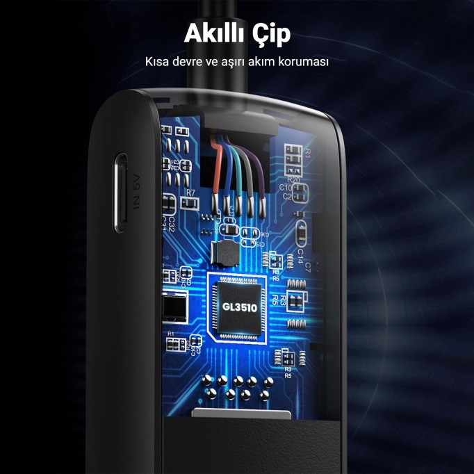 Ugreen 4 Portlu USB 3.0 Çoklayıcı HUB Adaptör 1 Metre