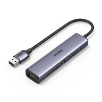 Ugreen 4 Portlu USB 3.0 Çoklayıcı Type-C Girişli Hub Adaptör
