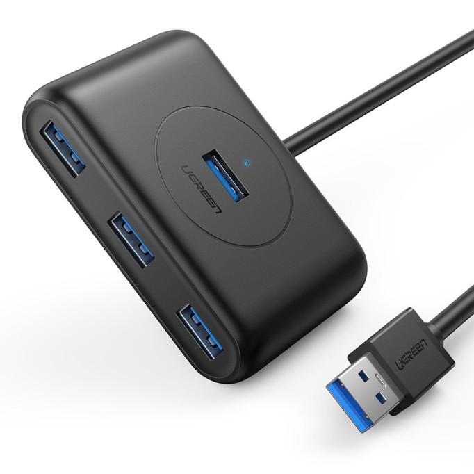 Ugreen 4 Portlu USB 3.0 Hub Çoklayıcı Siyah
