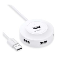 UGREEN 4 Portlu USB Hub Çoklayıcı Beyaz