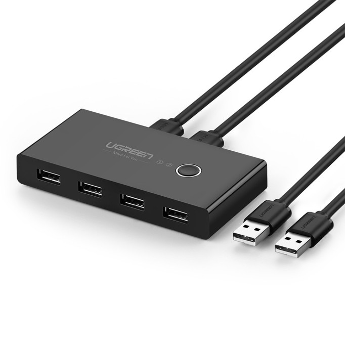 Ugreen 4 Portlu USB PC Switch Paylaşım Adaptörü