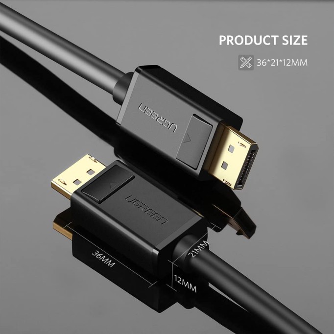 Ugreen 4K 60Hz Displayport Kablo 1 Metre