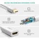 Ugreen 4K Mini Displayport HDMI Dönüştürücü Adaptör Beyaz
