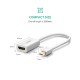 Ugreen 4K Mini Displayport HDMI Dönüştürücü Adaptör Beyaz Ugreen 4K Mini Displayport HDMI Dönüştürücü Adaptör Beyaz