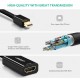 Ugreen 4K Mini Displayport HDMI Dönüştürücü Adaptör Siyah