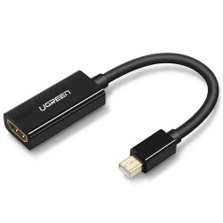 Ugreen 4K Mini Displayport HDMI Dönüştürücü Adaptör Siyah