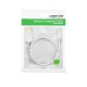 Ugreen 4K Mini DisplayPort to DisplayPort Dönüştürücü Kablo 1.5 Metre Beyaz Ugreen 4K Mini DisplayPort to DisplayPort Dönüştürücü Kablo 1.5 Metre Beyaz
