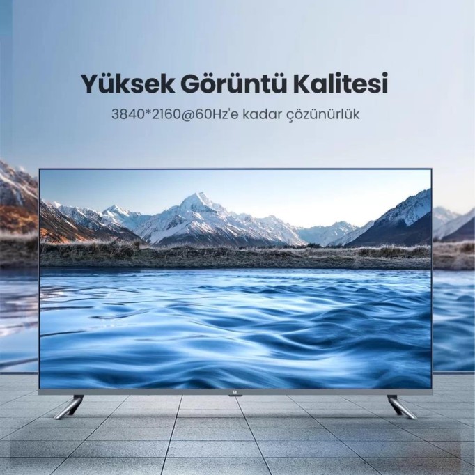 UGREEN 4K Yüksek Hızlı Ethernet ve HDMI Kablosu 75 CM