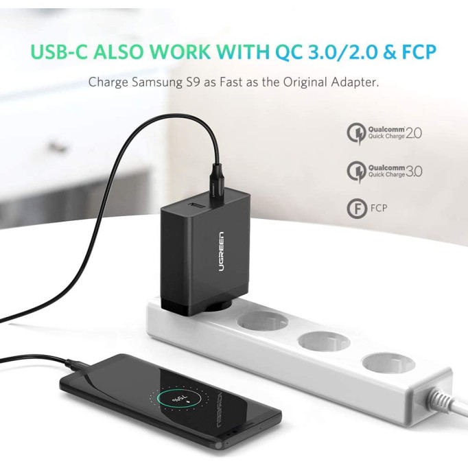 Ugreen 57W Type-C PD ve USB Hızlı Şarj Cihazı