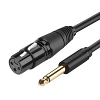 Ugreen 6.5mm Jack to XLR Dişi Mikrofon Ses Bağlantı Kablosu 1 Metre