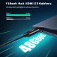 Ugreen 8K 60Hz 4K 120Hz HDMI 2.1 Fiber Optik Görüntü Aktarma Kablosu 25 Metre