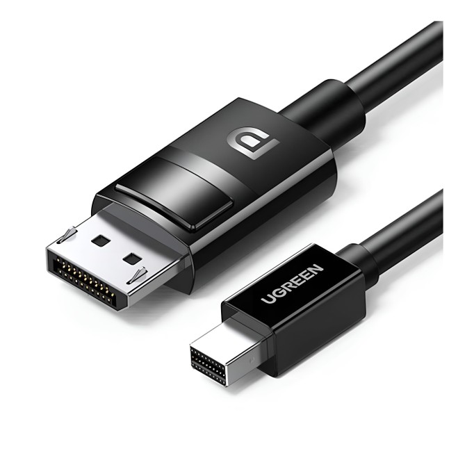 Ugreen 8K 60Hz Mini DP to DisplayPort Ses ve Görüntü Aktarım Kablosu 1.5 Metre