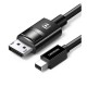 Ugreen 8K 60Hz Mini DP to DisplayPort Ses ve Görüntü Aktarım Kablosu 1.5 Metre
