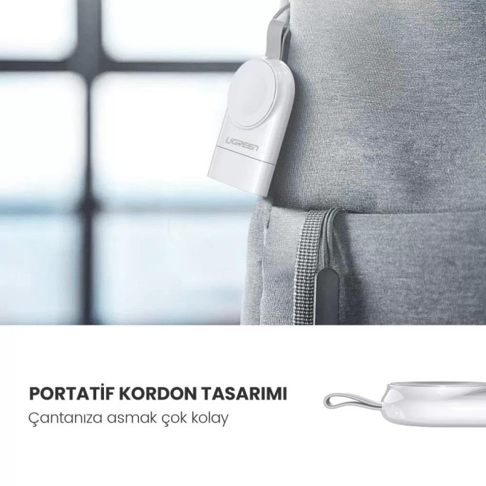 Ugreen Apple Watch için Manyetik Kablosuz Şarj Cihazı