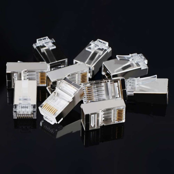 Ugreen CAT6 CAT6a RJ45 Jack Metal Konnektör 50 Adet