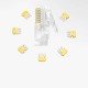 Ugreen CAT6 RJ45 Jack Konnektör 100 Adet