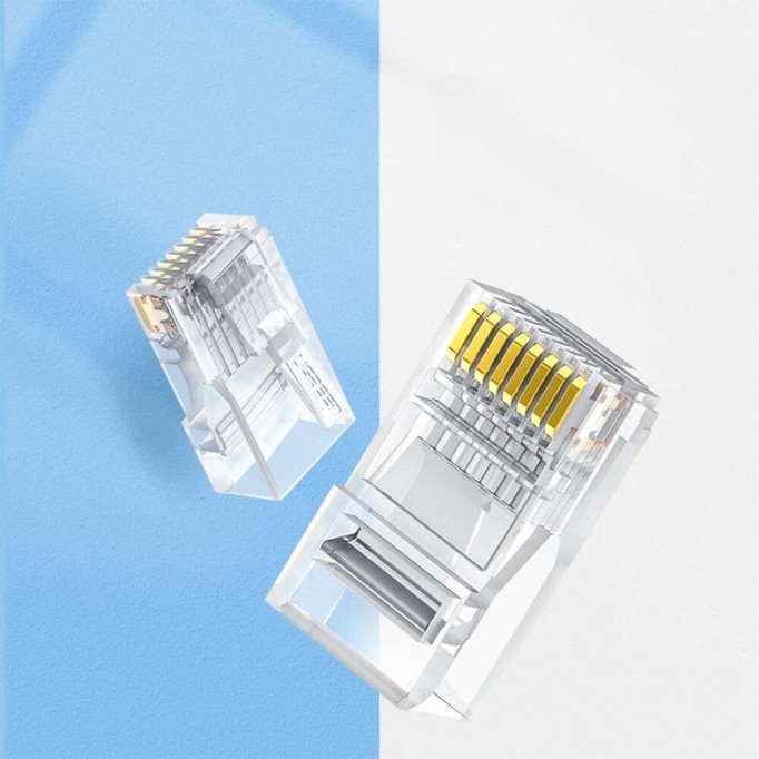 Ugreen CAT6 RJ45 Jack Konnektör 100 Adet