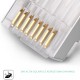 Ugreen Cat6 RJ45 Metal Konnektör 10 Adet
