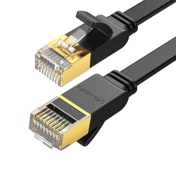 UGREEN CAT7 Gigabit Flat Ethernet Kablosu 1 Metre
