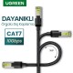 Ugreen CAT7 Örgülü F/FTP 10Gbps RJ45 Ethernet Kablosu 50 CM