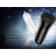 UGREEN Çift USB Çıkışlı 17W Araç Şarj Cihazı Beyaz