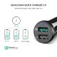 UGREEN Çift USB Çıkışlı QC 3.0 Araç Şarj Cihazı