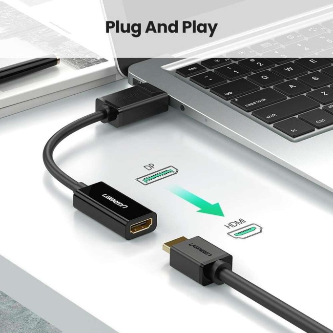 Ugreen Display Port to HDMI 4K Dönüştürücü Adaptör