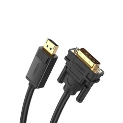 1.5 Metre Ugreen DisplayPort Erkek to DVI 24+1 Erkek Görüntü Aktarma Kablosu 1.5 Metre