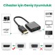 Ugreen DisplayPort Erkek to VGA Dişi Görüntü Dönüştürücü Siyah
