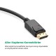 Ugreen DisplayPort Erkek to VGA Dişi Görüntü Dönüştürücü Siyah