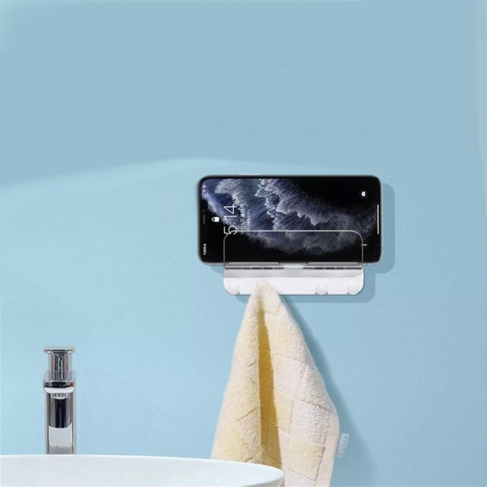 Ugreen Duvara Sabitlenen Yapışkanlı Telefon Şarj Tutucu ve Askılık Ugreen Duvara Sabitlenen Yapışkanlı Telefon Şarj Tutucu ve Askılık