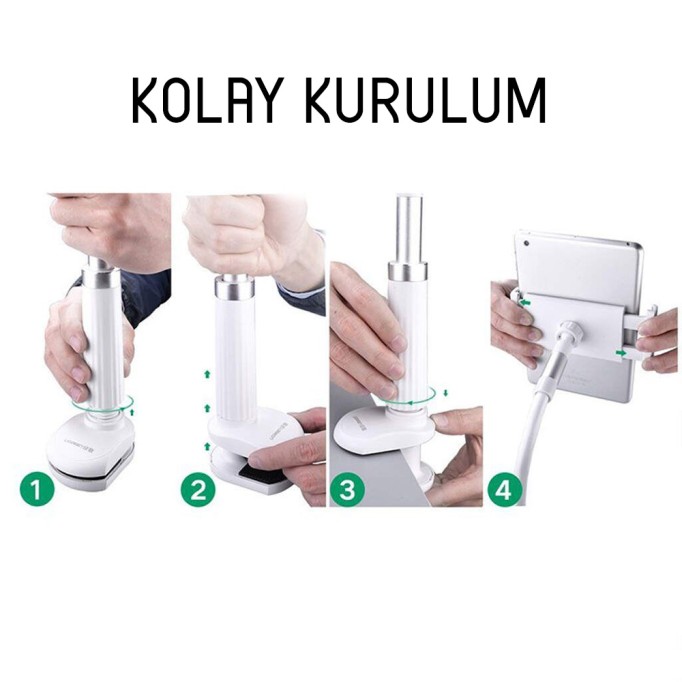 Ugreen Flexible Akrobat Tablet ve Telefon Tutucu