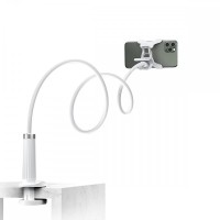 Ugreen Flexible Esnek Yatak Masa Telefon Tutucu Beyaz 90cm