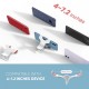 Ugreen Flexible Esnek Yatak Masa Telefon Tutucu Beyaz 90cm Ugreen Flexible Esnek Yatak Masa Telefon Tutucu Beyaz 90cm