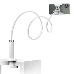 Ugreen Flexible Esnek Yatak Masa Telefon Tutucu Beyaz 90cm