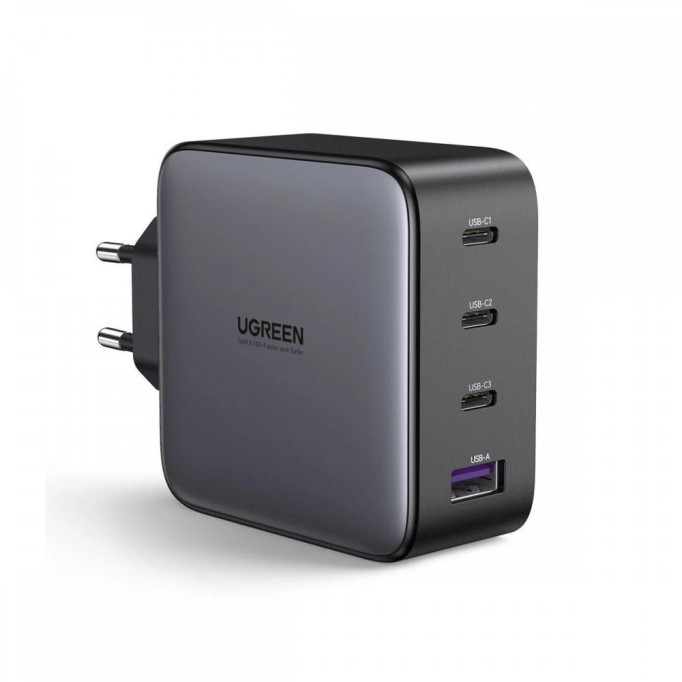 Ugreen Gan X 100W 4 Portlu PD USB-C Hızlı Şarj Cihazı