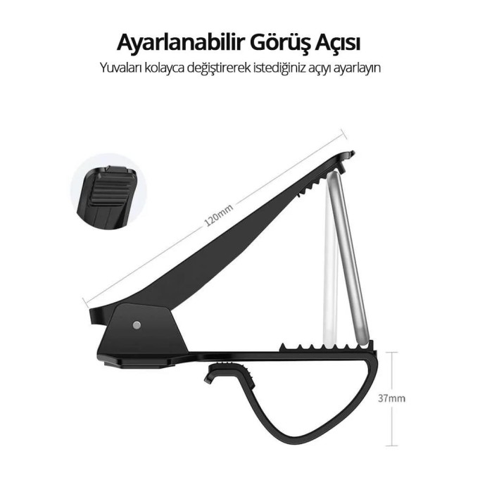 Ugreen Gösterge Üstü Araç içi Telefon Tutucu