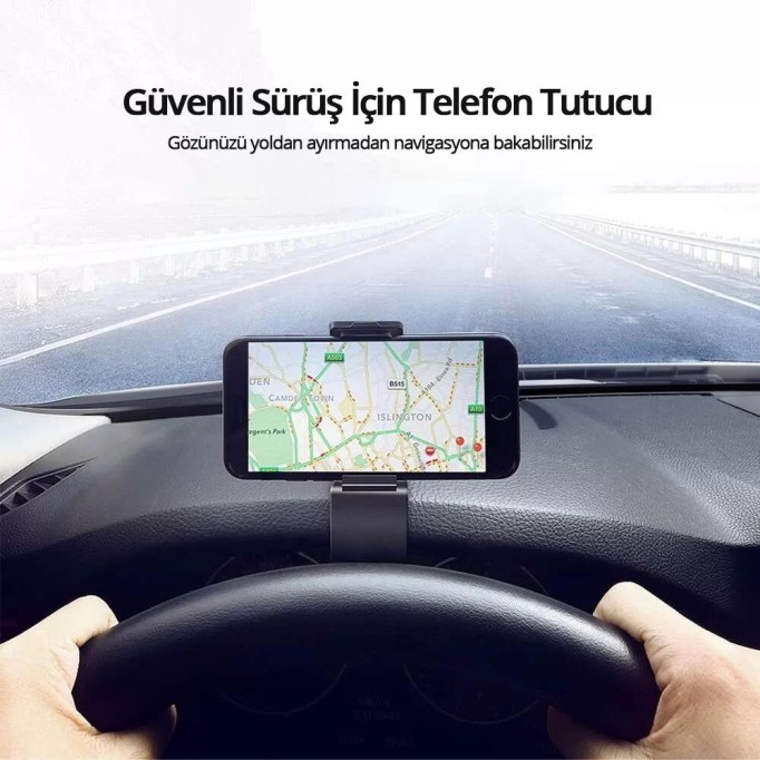Ugreen Gösterge Üstü Araç içi Telefon Tutucu
